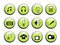 Free Green Media Icon Buttons Royalty Free Stock Photography - 5711187