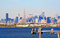 Free Manhattan Skyline And Pilings Stock Images - 5736694