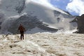 Free On The High Glacier Of Arolla Stock Images - 5742574
