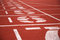 Free Finish Line Of Running Tracks Royalty Free Stock Photo - 5743345
