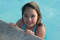 Free Smiling Girl In Swimming Pool Stock Photography - 5753272