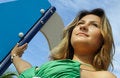 Free Low Angle View Of A Female Royalty Free Stock Photo - 5760595