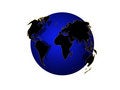 Free World Map-globe Stock Photos - 5763673