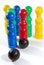 Free Colorful Bowling Pins And Ball Stock Images - 5766724