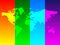 Free Colorful World Map Royalty Free Stock Photo - 5768175