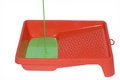 Free Green Colour On Red Surface Royalty Free Stock Photos - 5770668