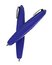 Free Two Blue Ballpoint Pens Stock Photo - 5773450
