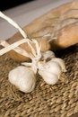 Free Garlic On Wood Isloated Royalty Free Stock Images - 5795329