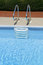 Free Ladder Into Swimming Pool Royalty Free Stock Photography - 5790537