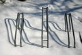 Free Bicycle Stand Royalty Free Stock Images - 585599