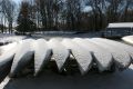 Free Harbor In Winter Royalty Free Stock Image - 589206
