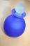 Free Blue Bottle With A White Stopper Royalty Free Stock Photo - 585685