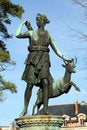 Free Hunter With A Deer Royalty Free Stock Image - 5819456