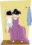 Free Purple Evening Dress Stock Photography - 5810922