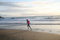 Free Running On The Beach Stock Photos - 5815463