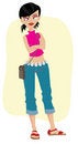 Free Girl With Crossed Hands Royalty Free Stock Photography - 5823477