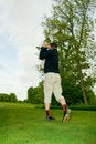 Free Teeing Swing From Backside Stock Photo - 5852010