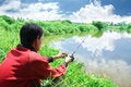 Free Fishing Outdoor Hobby Activity Royalty Free Stock Image - 5852016