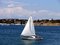 Free Single Yacht Stock Image - 5856341