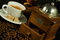 Free Nostalgic Coffee Mill And Coff Stock Photography - 5864642