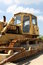 Free Yellow Bulldozer Royalty Free Stock Photography - 5866217