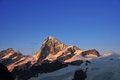 Free Grand Cornier And Dent Blanche At Sunset Stock Photography - 5873332