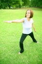 Free Caucasian Woman Doing Yoga Stock Images - 5884104