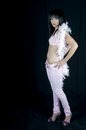 Free Girl In Pink Full Length Stock Photo - 5898460