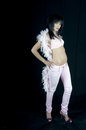 Free Girl In Pink Showing Tummy Royalty Free Stock Photo - 5898555