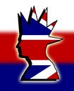 Free Punk Uk Head 10 Royalty Free Stock Photo - 5898835