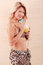 Free Tropical Girl Is Drinking Royalty Free Stock Photo - 5895625