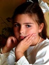 Free Pretty School Aged Girl Stock Photography - 5909212