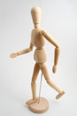 Free Wooden Model Walker Stock Images - 5920264