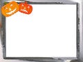 Free Rough Chrome Halloween Frame Royalty Free Stock Image - 5920726