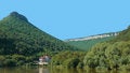 Free House Ashore Lake Stock Image - 5922301