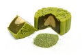 Free Greentea Mooncake Stock Photography - 5924302