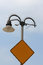 Free Blank Sign Below A Cool Light Post Stock Images - 5932594