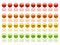 Free Candy Media Buttons Stock Images - 5948484
