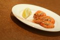 Free Fresh Cooked Prawns Stock Photography - 5954622