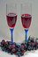 Free Glasses Of Red Wine & Red Grapes Stock Image - 5965041