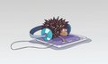 Free Hedgehog And Music Stock Photo - 5983380