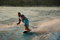 Free Young Man Wakeboarding Stock Photography - 5992752