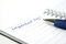 Free Blue Pen And Note Book Stock Photo - 5997340
