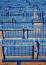 Free Blue Chairs Outside Royalty Free Stock Photography - 605417