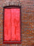 Free Red Window And Brick Wall Stock Image - 606171