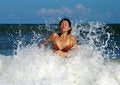 Free Wave Hit Royalty Free Stock Photos - 6000168