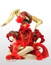Free Red Arlekino Souvenir Royalty Free Stock Photo - 6009385