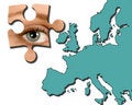 Free Eye On Europe Royalty Free Stock Image - 6021896