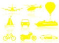 Free Transport Silhouette Royalty Free Stock Photography - 6024727