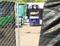 Free Mover Behind Gate Royalty Free Stock Photography - 6030887